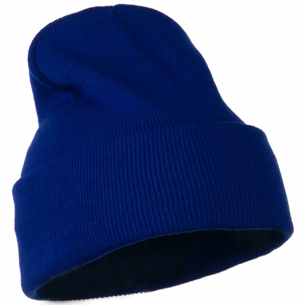 MG 12 Inch Long Knitted Beanie - Image 37