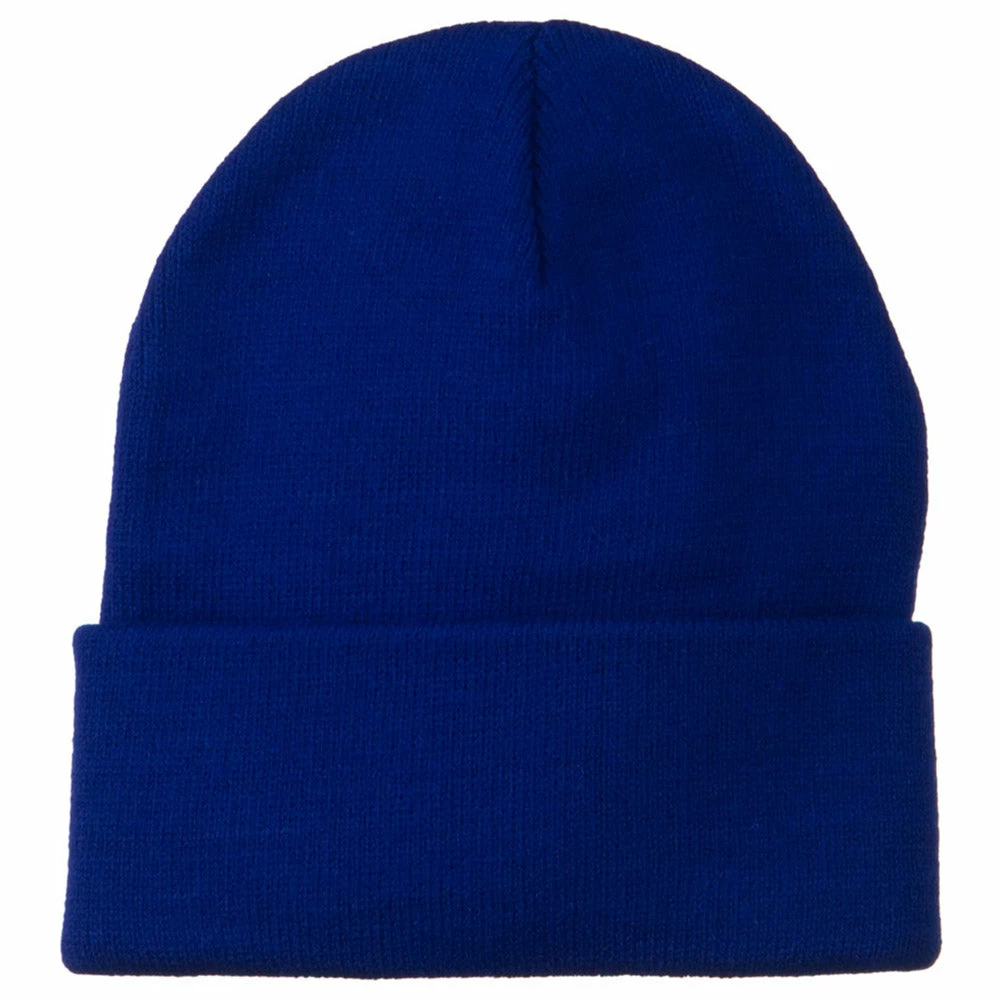 MG 12 Inch Long Knitted Beanie - Image 40