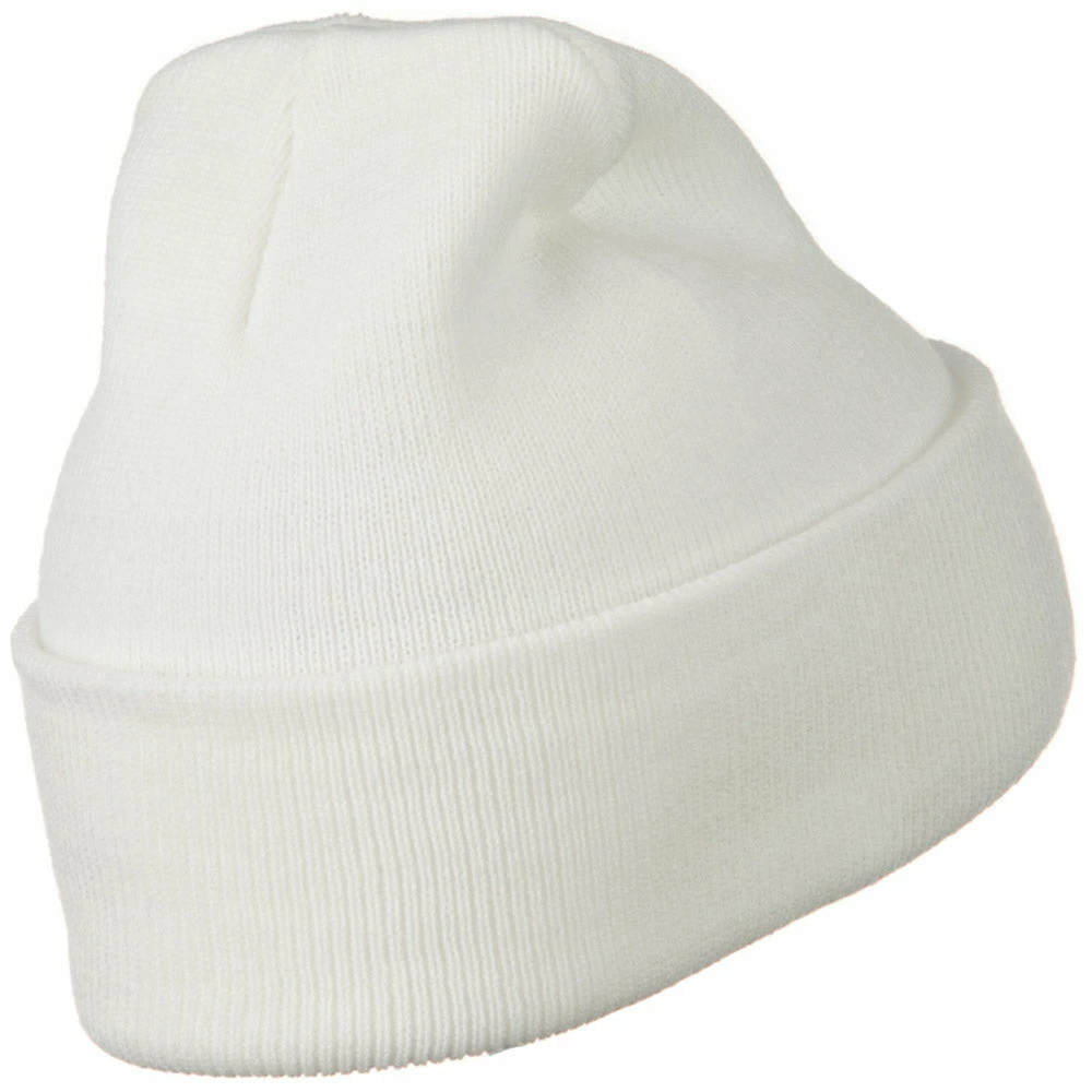 MG 12 Inch Long Knitted Beanie - Image 49
