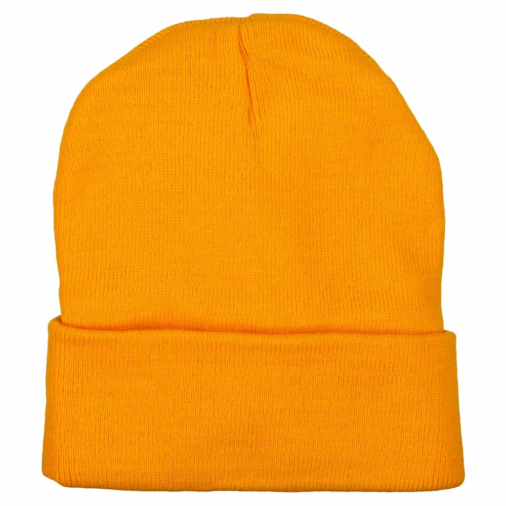 MG 12 Inch Long Knitted Beanie - Image 55