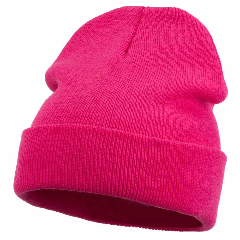 MG 12 Inch Long Knitted Beanie - Image 61