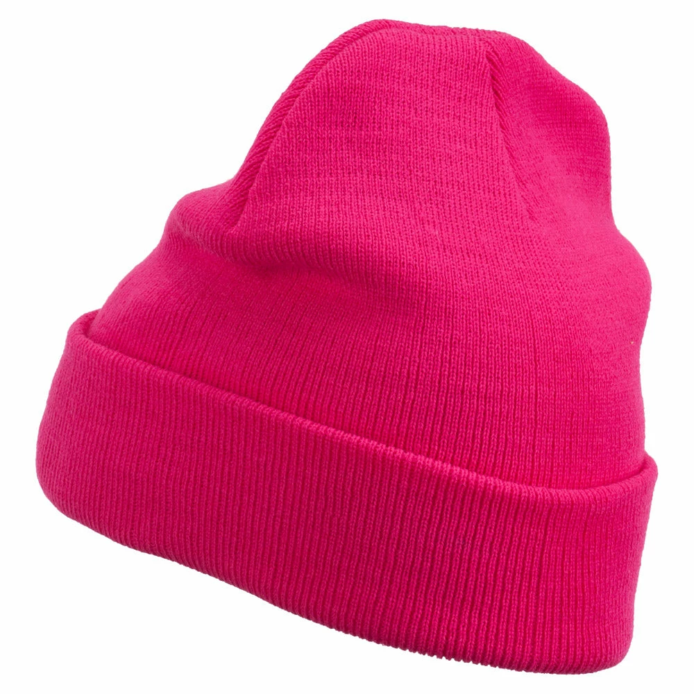 MG 12 Inch Long Knitted Beanie - Image 62