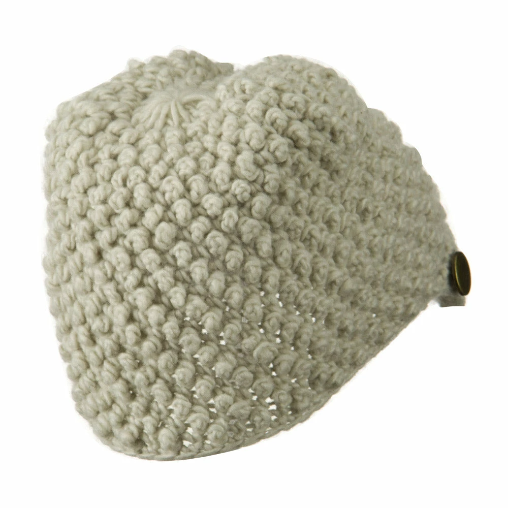 Jeanne Simmons Woman's Knotted Woven Soft Brim Beanie - Image 2
