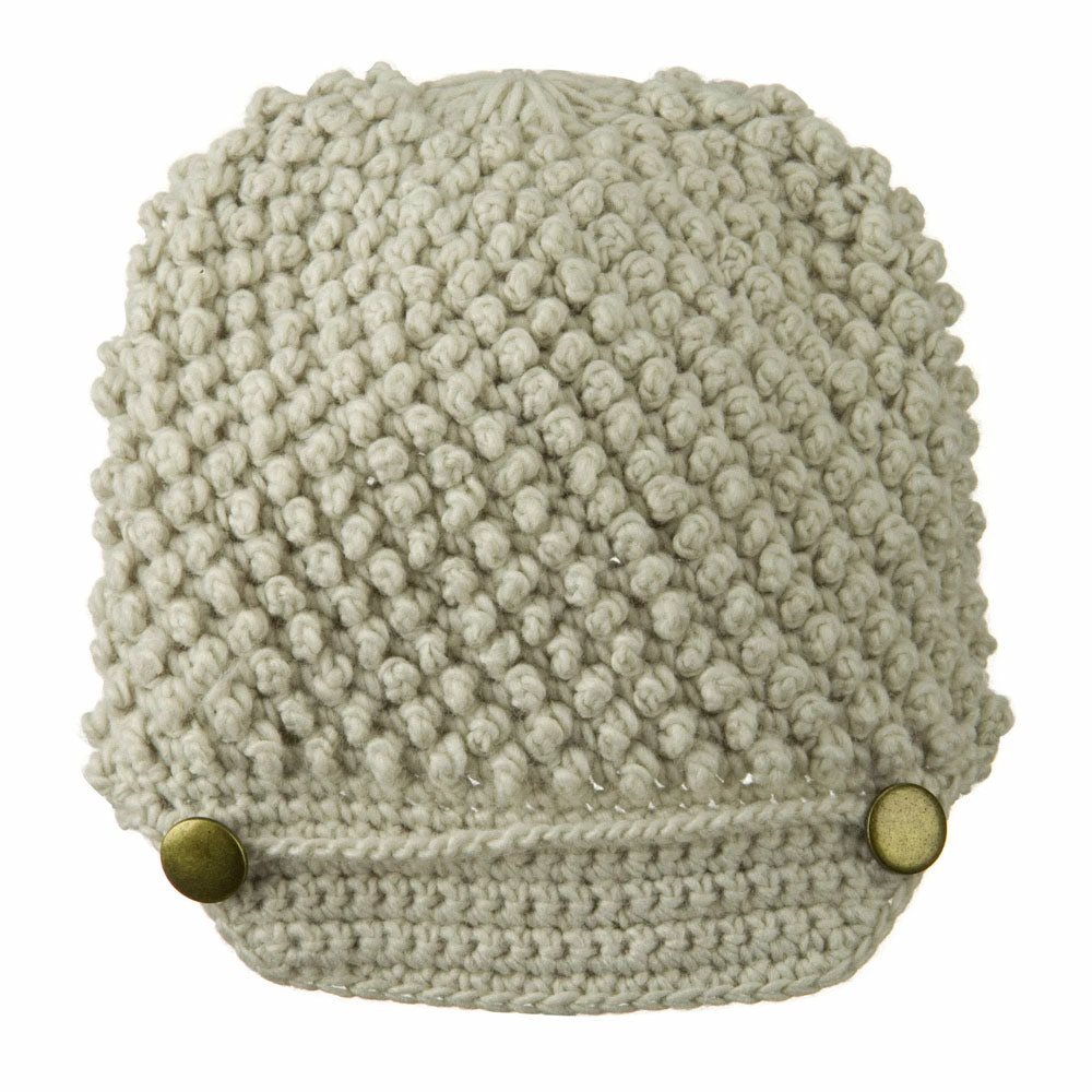 Jeanne Simmons Woman's Knotted Woven Soft Brim Beanie - Image 3