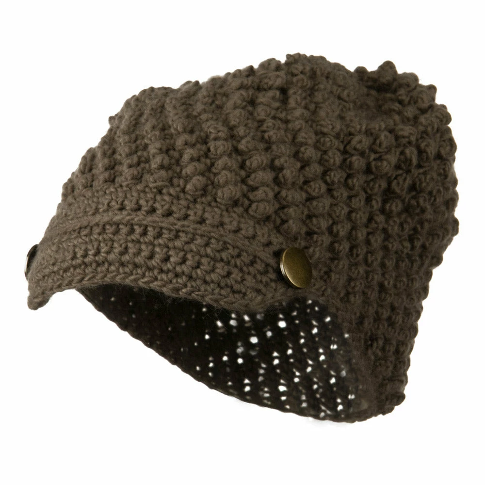 Jeanne Simmons Woman's Knotted Woven Soft Brim Beanie - Image 6