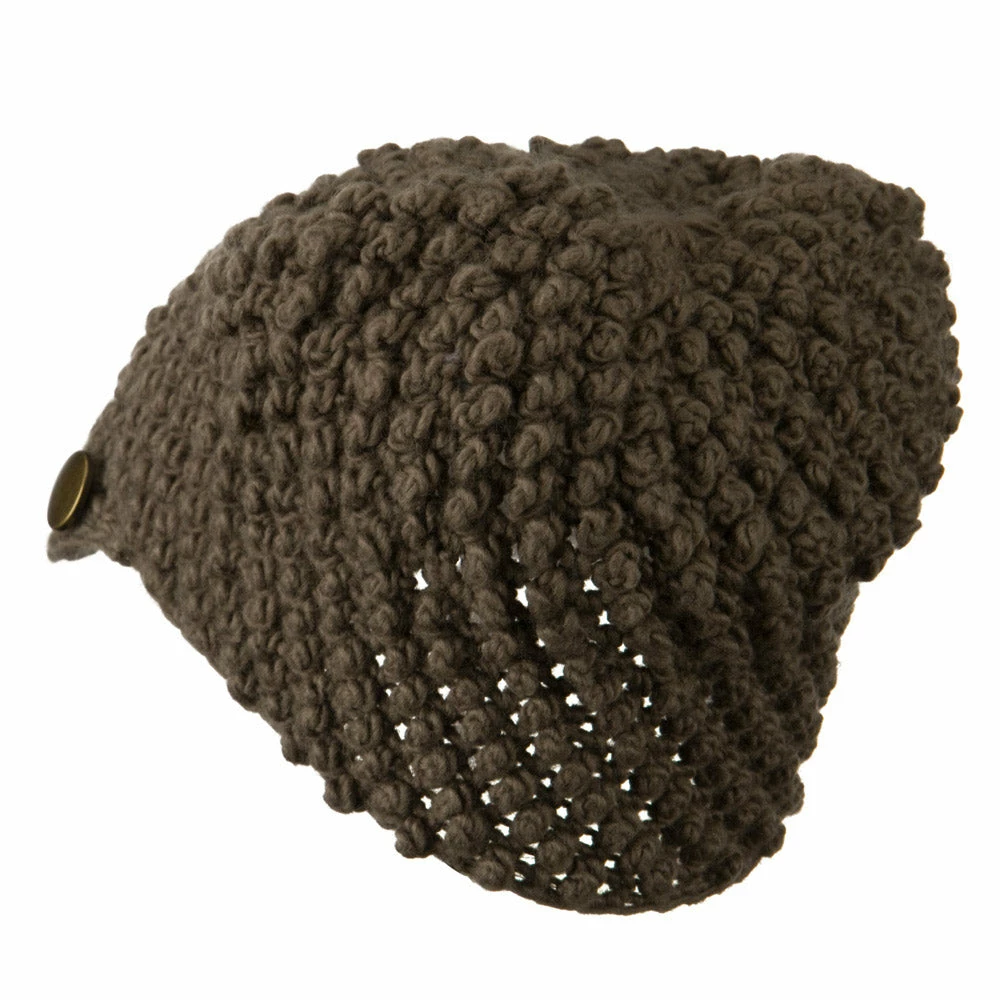 Jeanne Simmons Woman's Knotted Woven Soft Brim Beanie - Image 7