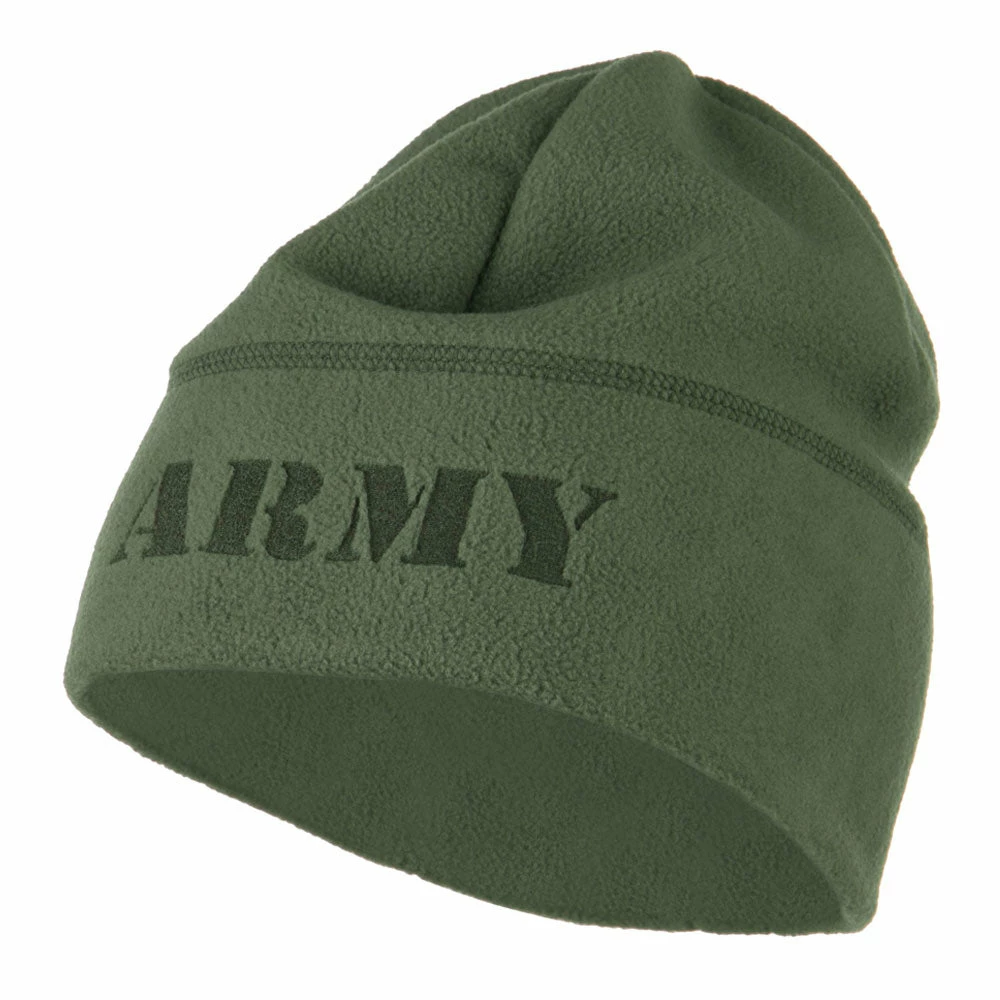 Eagle Crest Laser Fleece US Military Short Beanie - Image 2