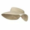 Jeanne Simmons UPF 40+ Metallic Blend Roll Up Visor