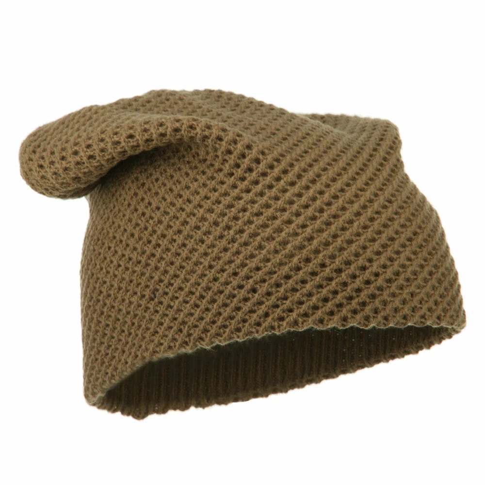 Cheveux Mesh Knit Crown Deep Beanie - Image 24