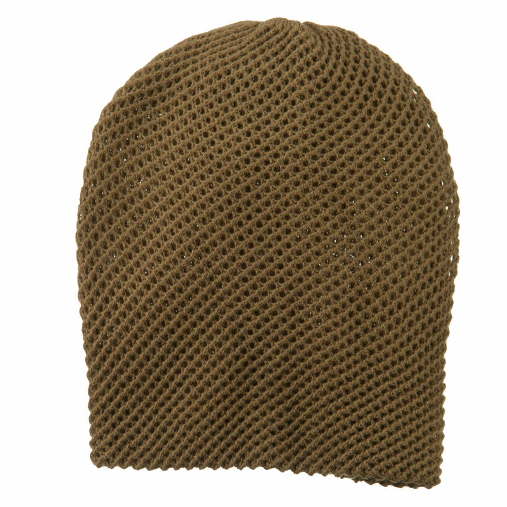 Cheveux Mesh Knit Crown Deep Beanie - Image 25