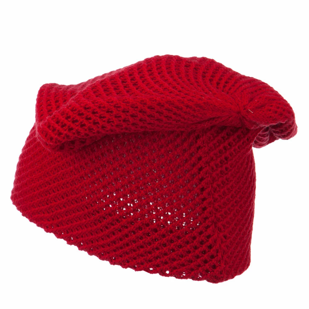 Cheveux Mesh Knit Crown Deep Beanie - Image 27