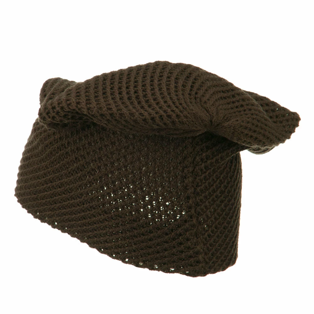 Cheveux Mesh Knit Crown Deep Beanie - Image 32