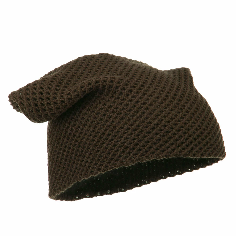 Cheveux Mesh Knit Crown Deep Beanie - Image 34