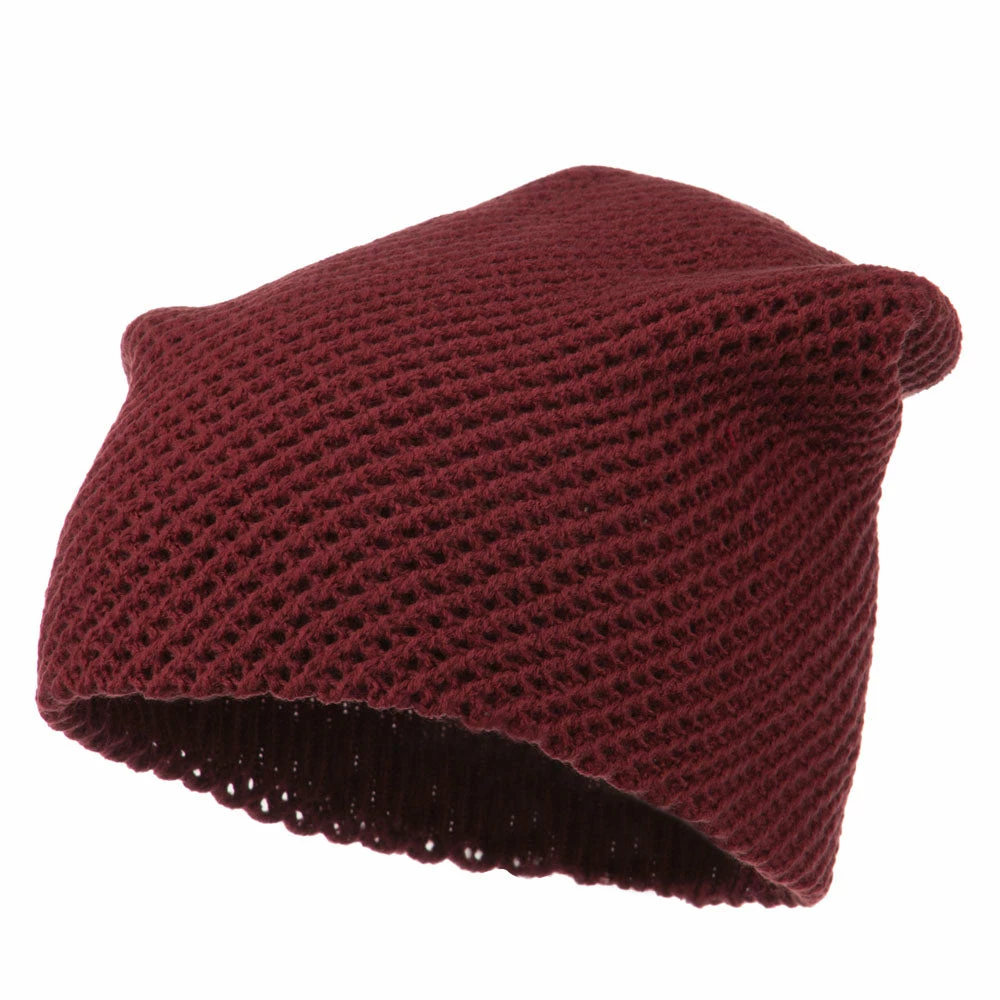 Cheveux Mesh Knit Crown Deep Beanie - Image 36