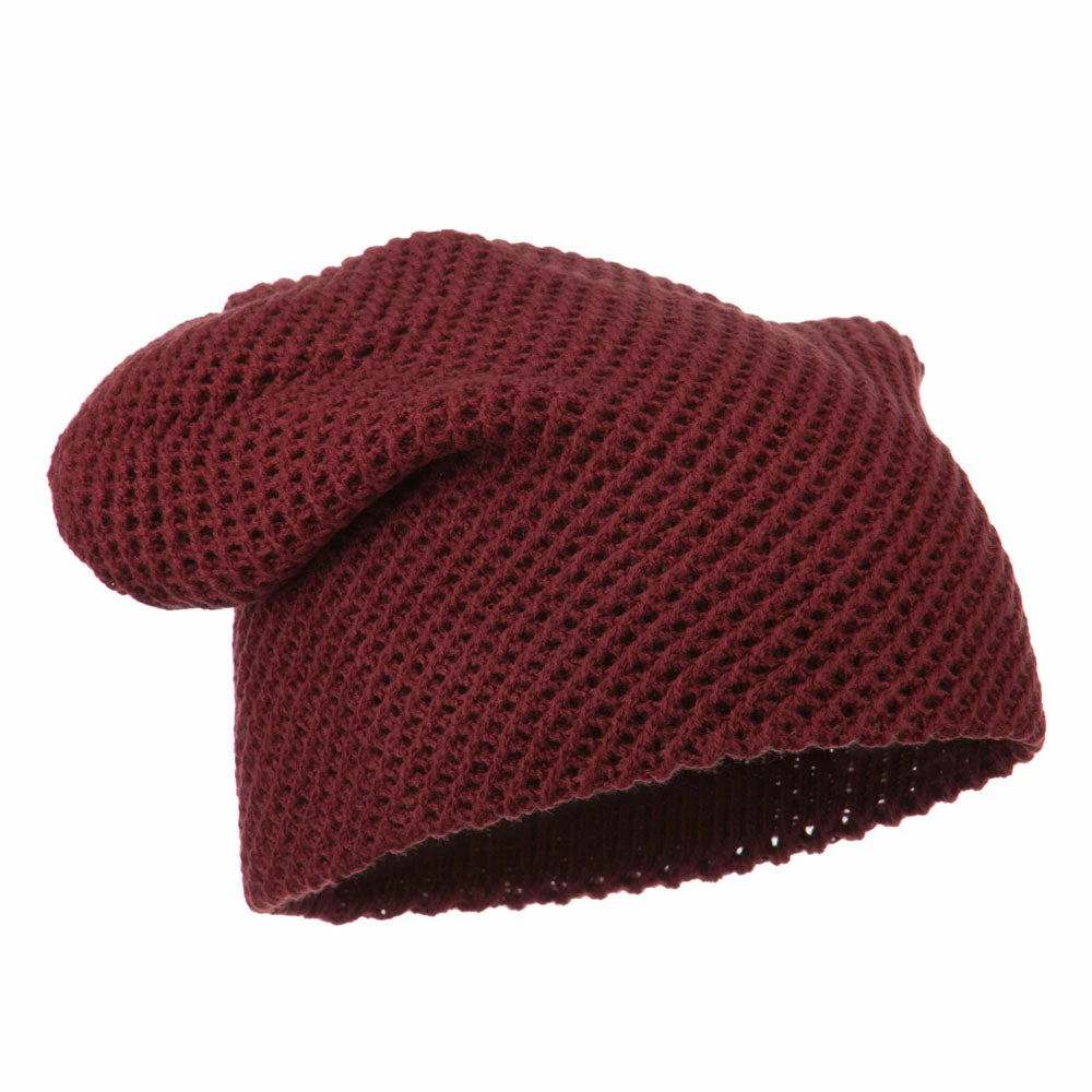 Cheveux Mesh Knit Crown Deep Beanie - Image 39