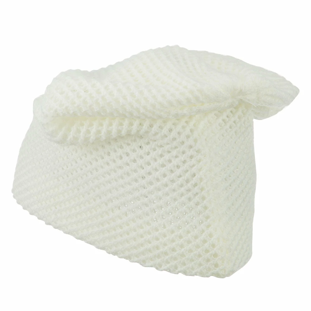 Cheveux Mesh Knit Crown Deep Beanie - Image 47