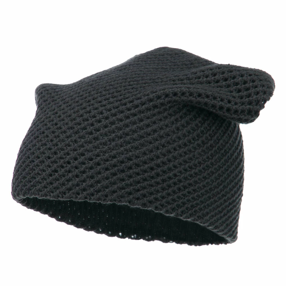 Cheveux Mesh Knit Crown Deep Beanie - Image 51