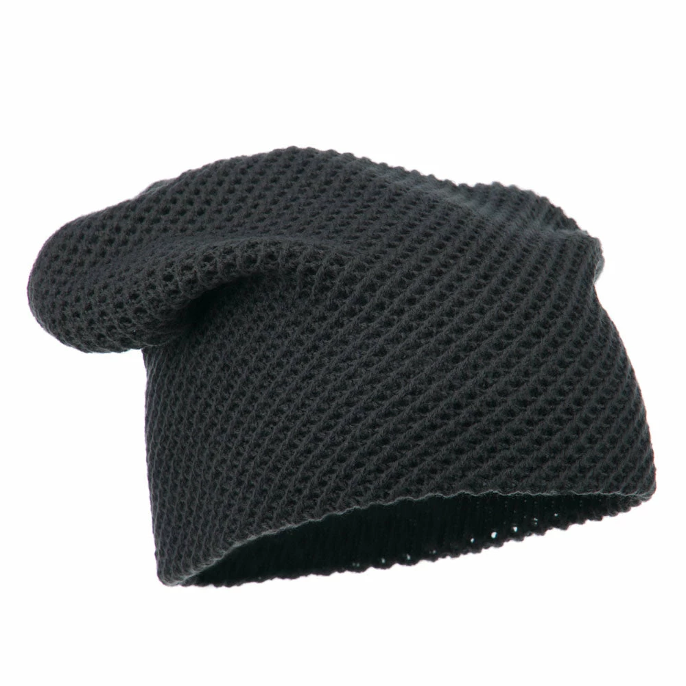 Cheveux Mesh Knit Crown Deep Beanie - Image 54