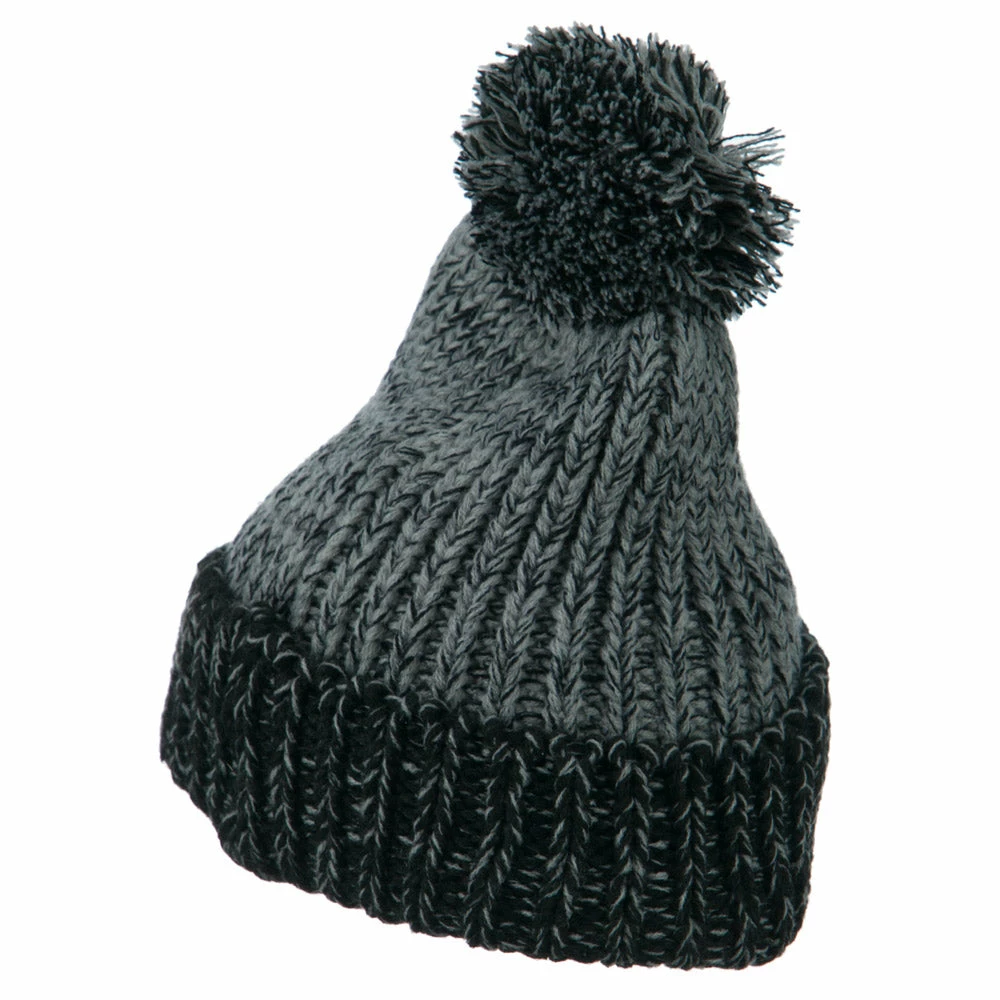 Jeanne Simmons Mixed Tone Acrylic Cuff Beanie - Image 17