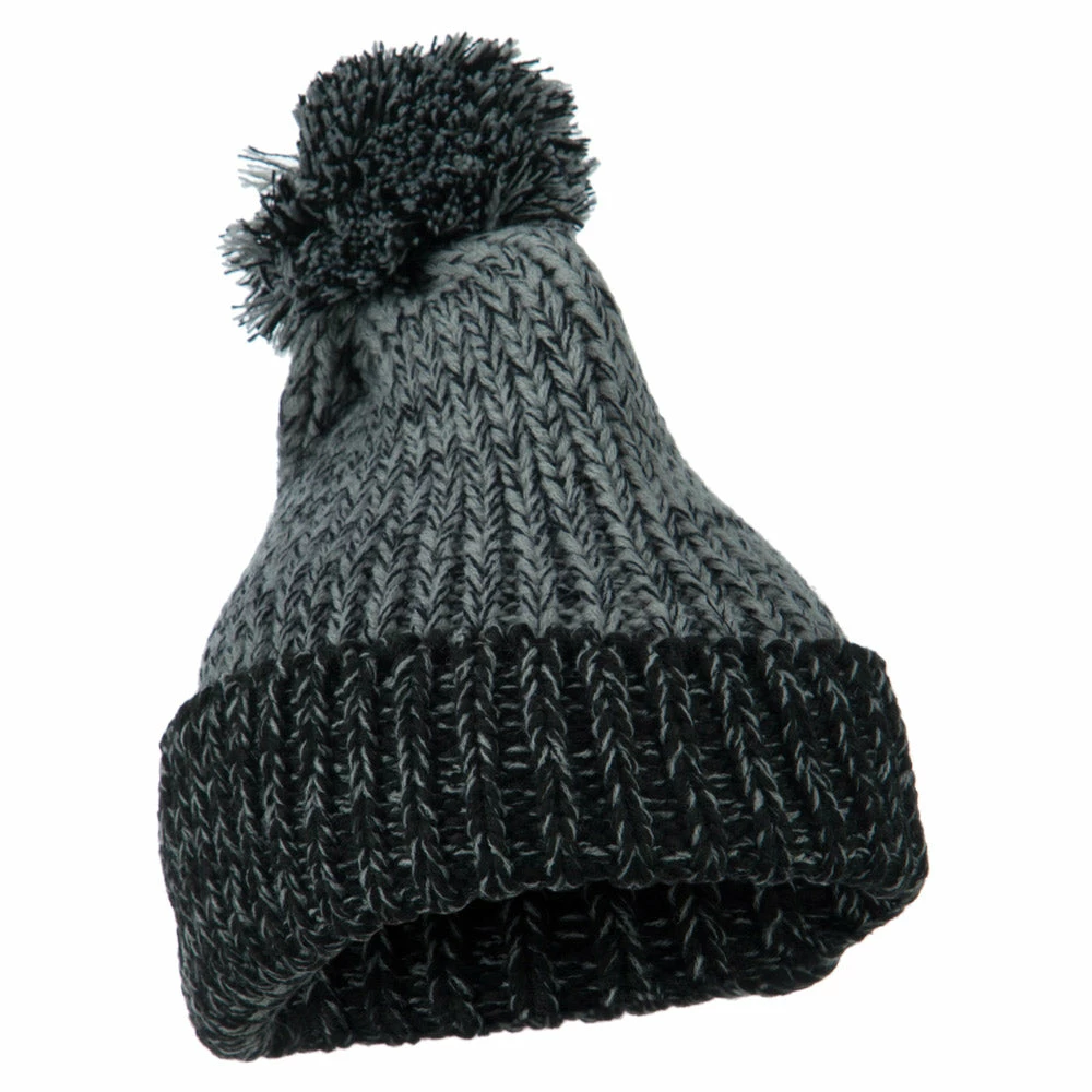 Jeanne Simmons Mixed Tone Acrylic Cuff Beanie - Image 19