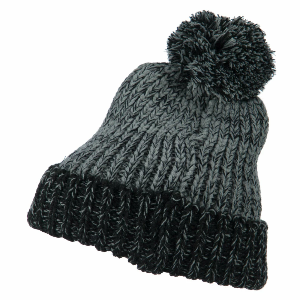 Jeanne Simmons Mixed Tone Acrylic Cuff Beanie - Image 20