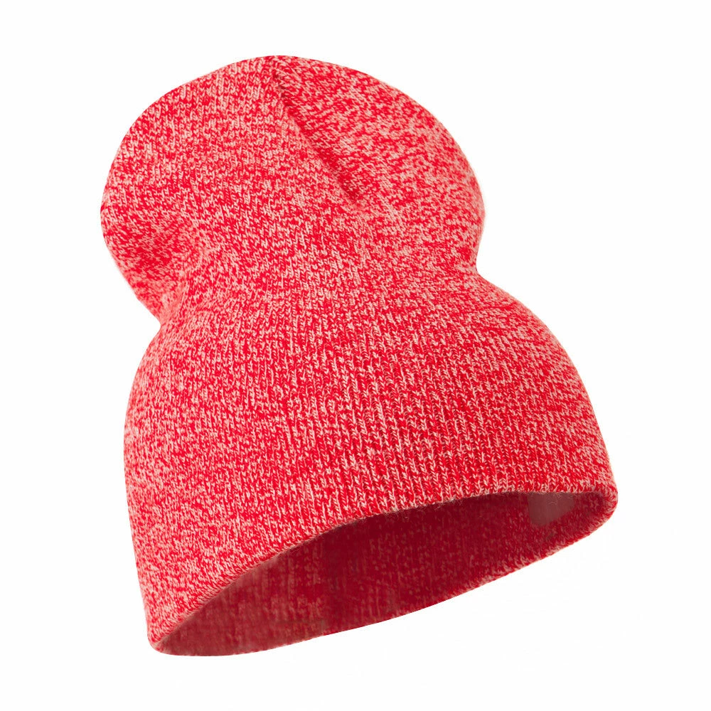 Artex Marled Short Beanie - Image 4