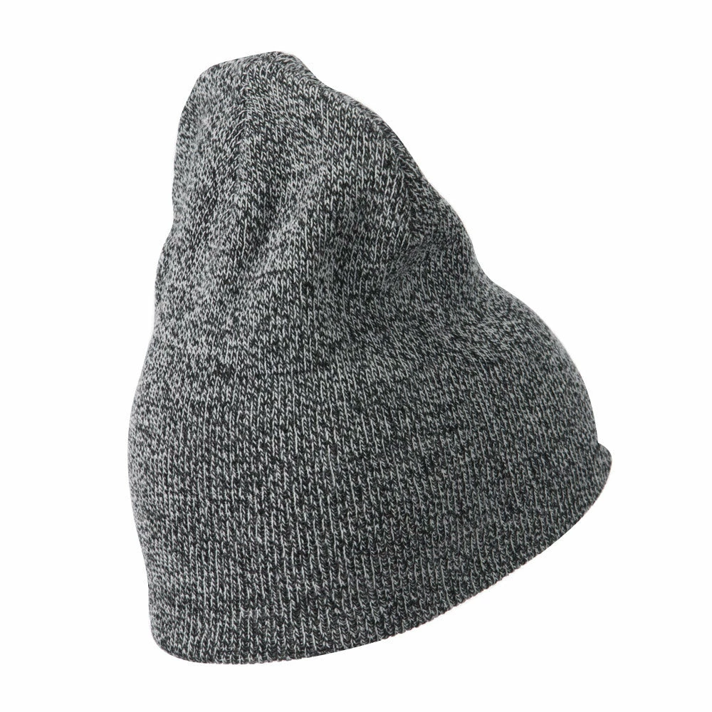 Artex Marled Short Beanie - Image 8