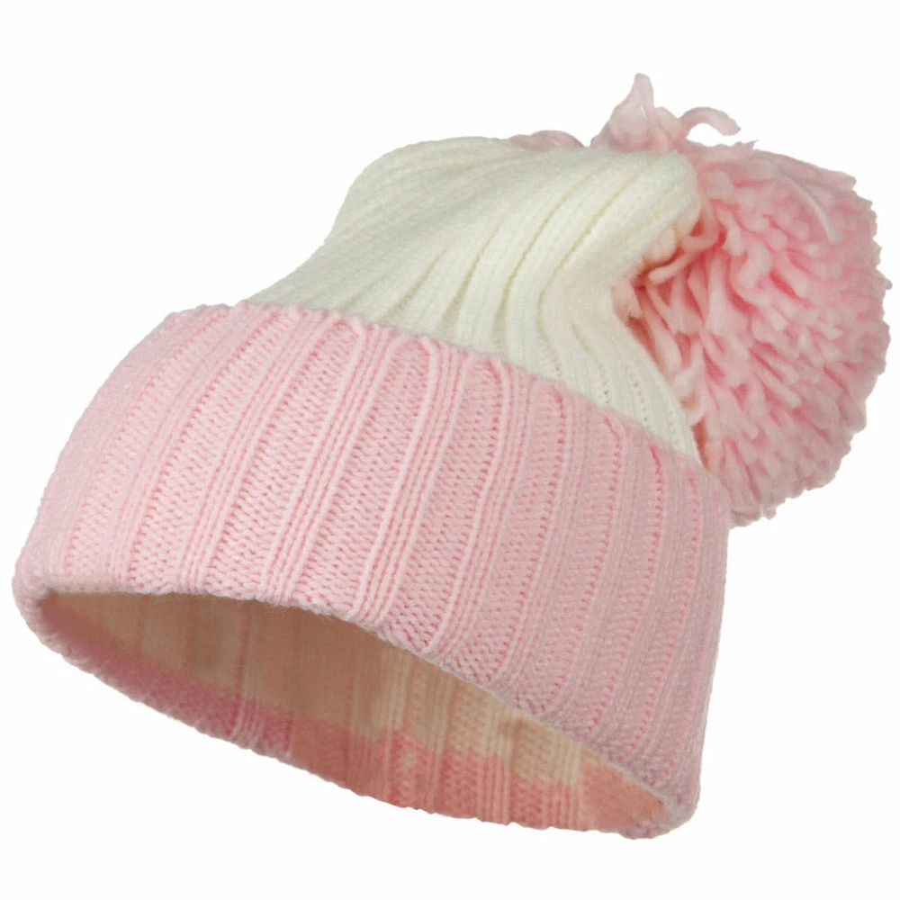 G And S Neon Knit Hat With Pom Pom - Image 21