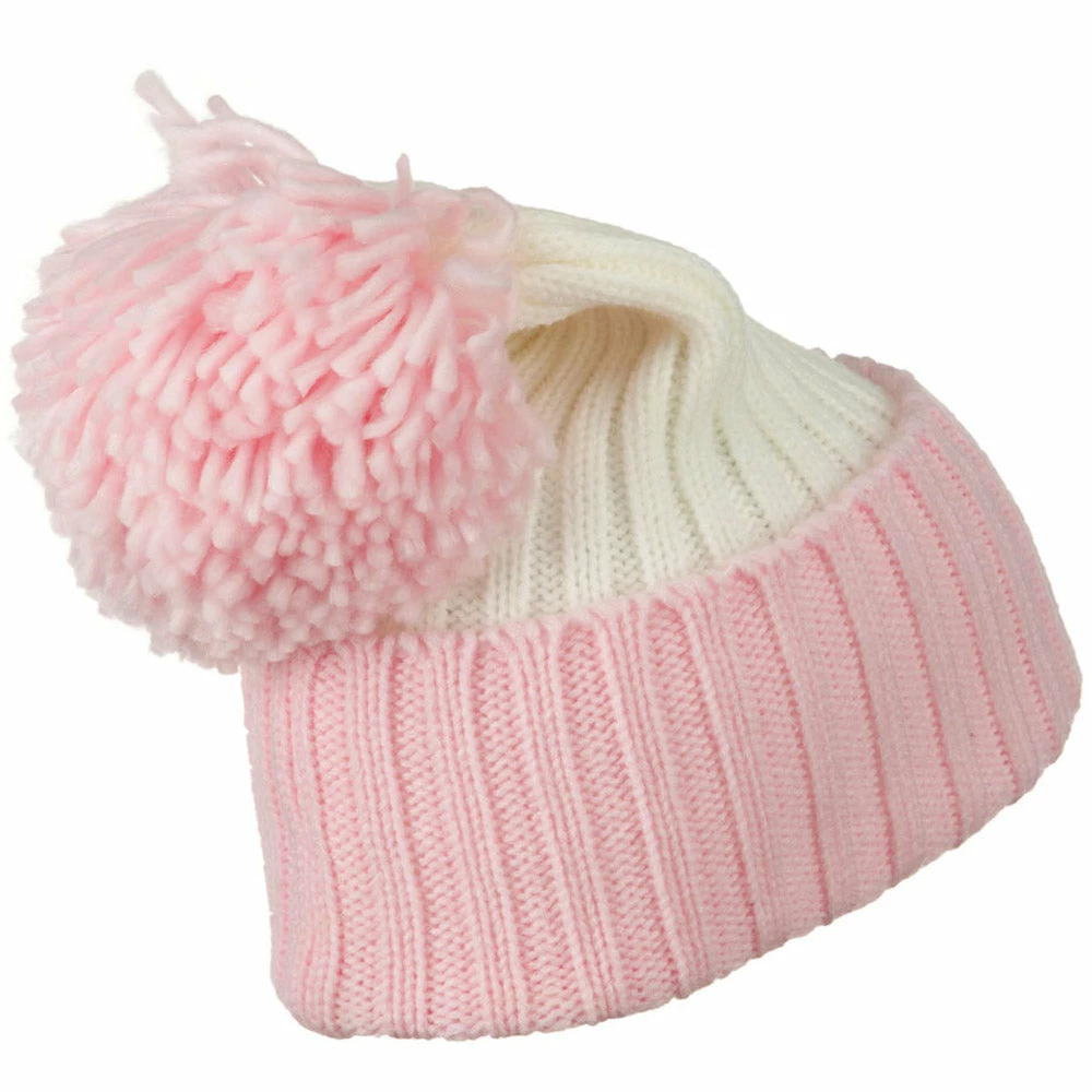 G And S Neon Knit Hat With Pom Pom - Image 22