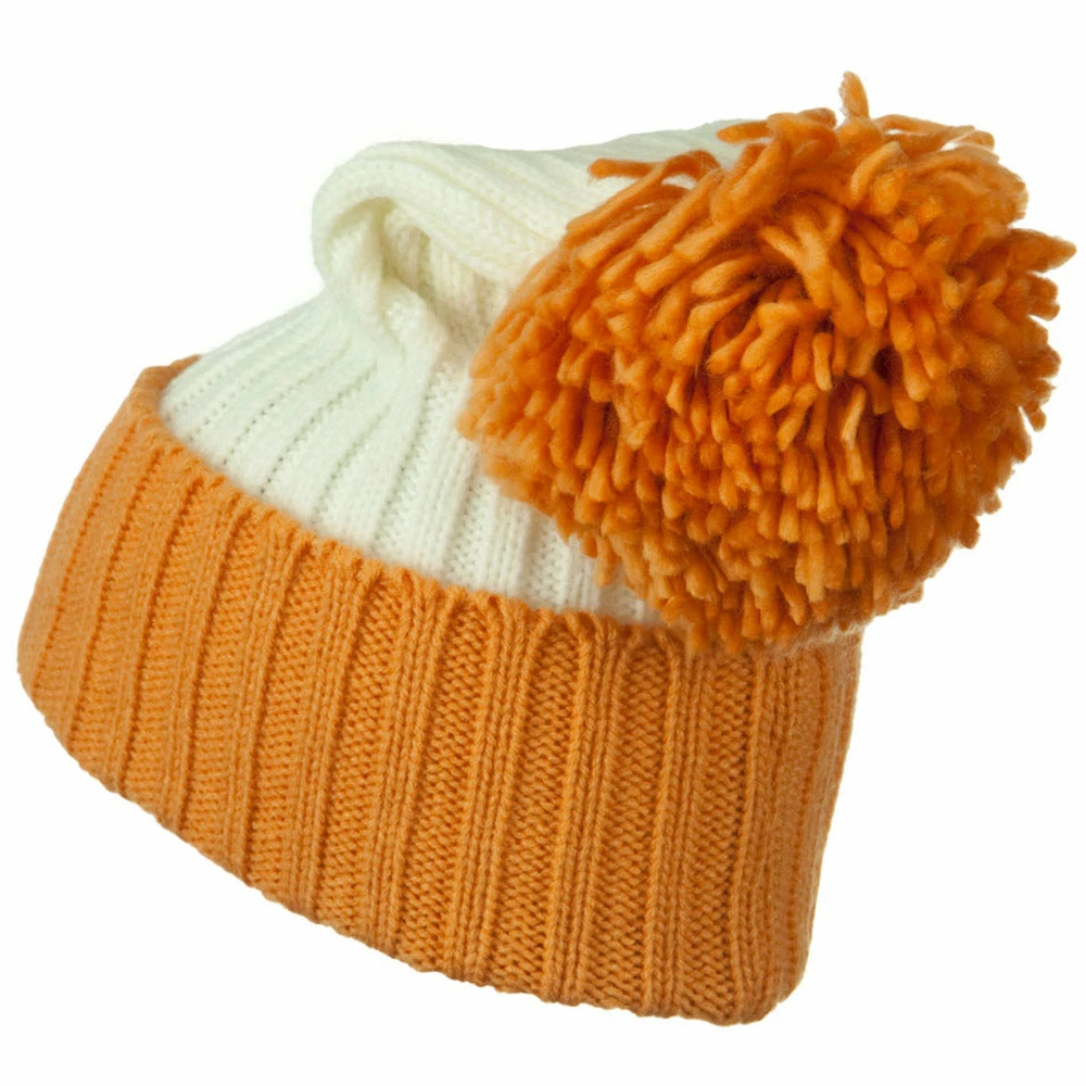 G And S Neon Knit Hat With Pom Pom - Image 32