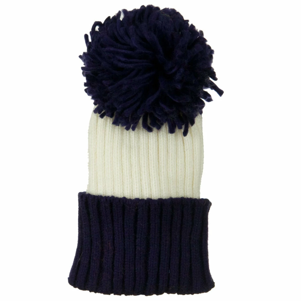 G And S Neon Knit Hat With Pom Pom - Image 10