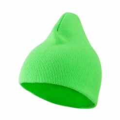 Decky Neon Acrylic Short Beanie