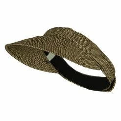 Jeanne Simmons UPF 50+ Tweed Poly Braid Gardening Visor