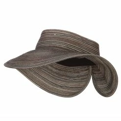 Jeanne Simmons UPF 40 Women's Polyester Rolled Wide Brim Visor