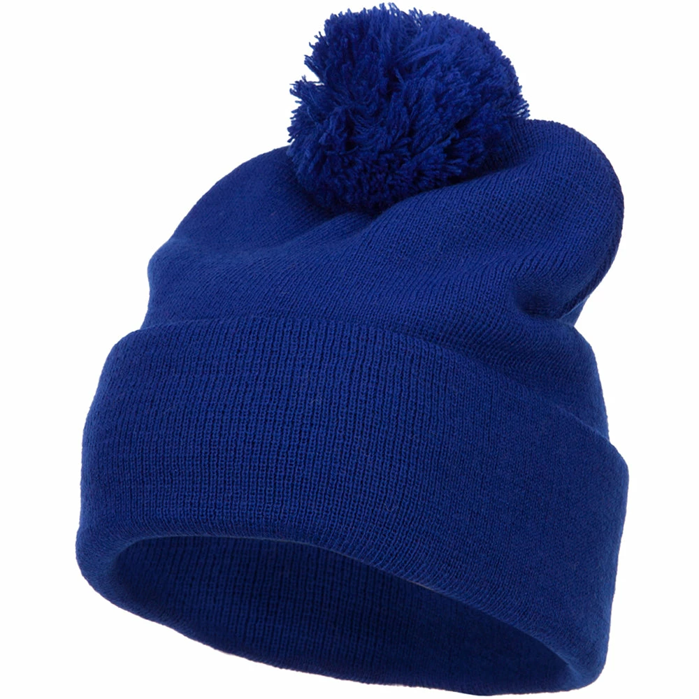 MG Pom Acrylic Cuff Long Beanie - Image 26
