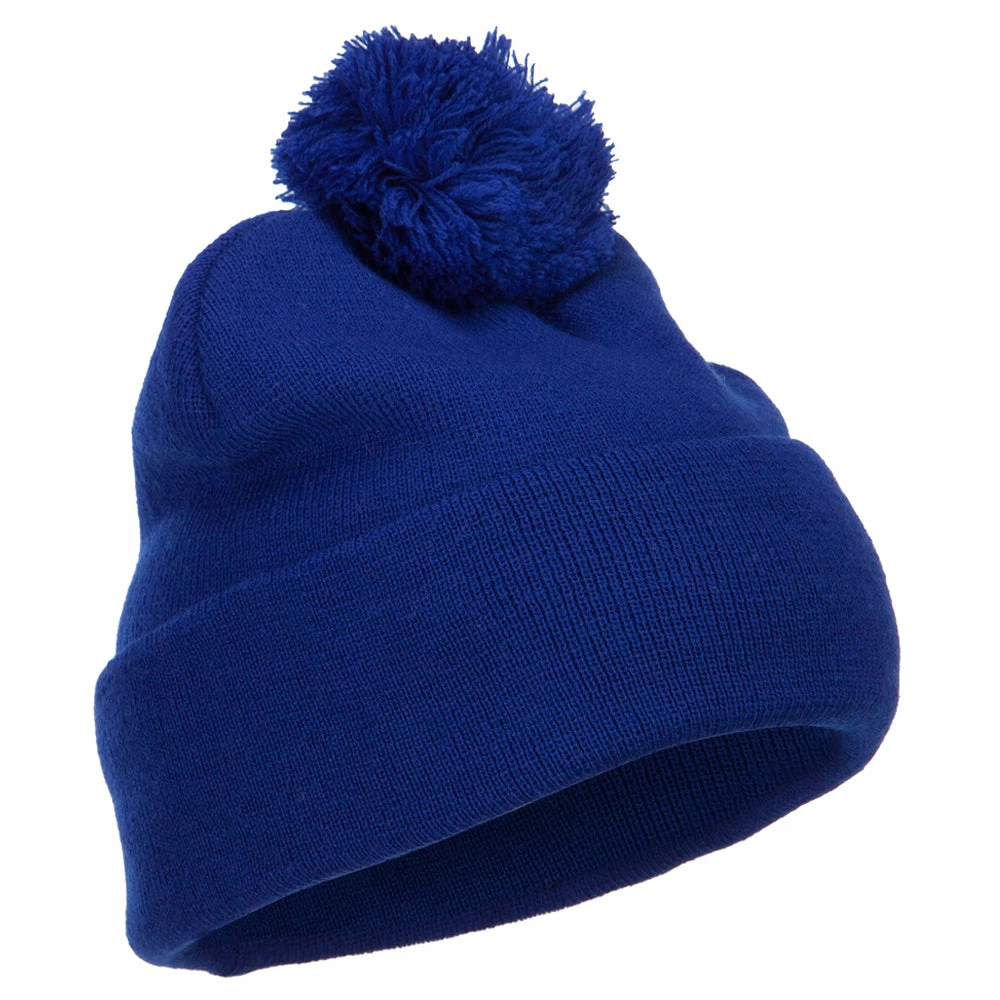 MG Pom Acrylic Cuff Long Beanie - Image 29