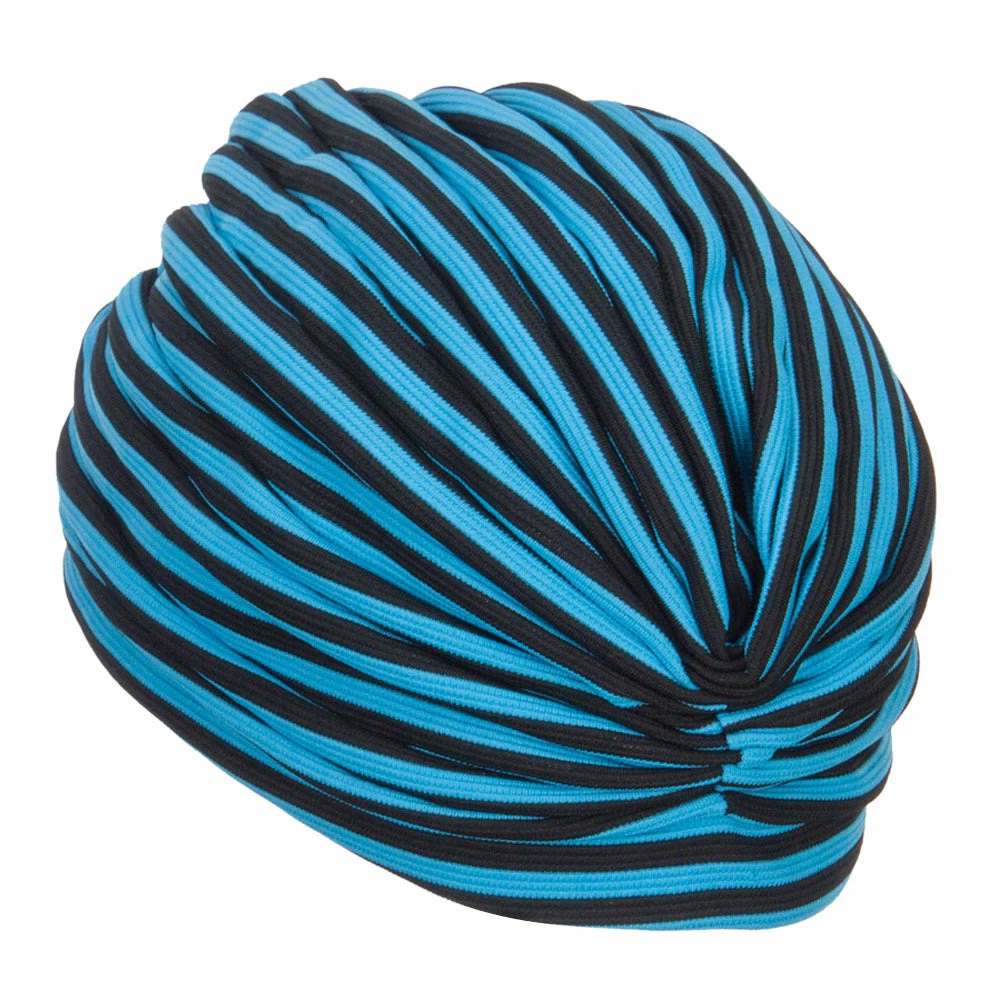 Jeanne Simmons Women's Striped Turban Hat - Image 12