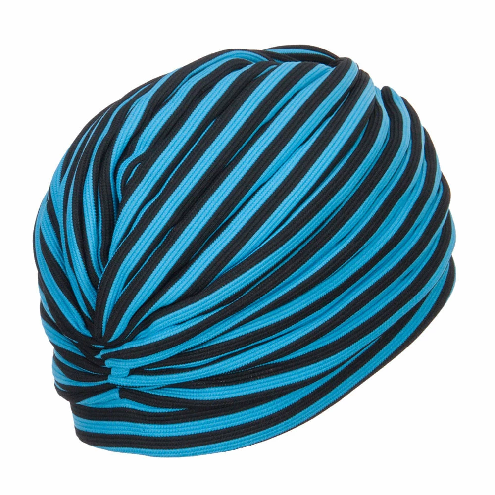 Jeanne Simmons Women's Striped Turban Hat - Image 13