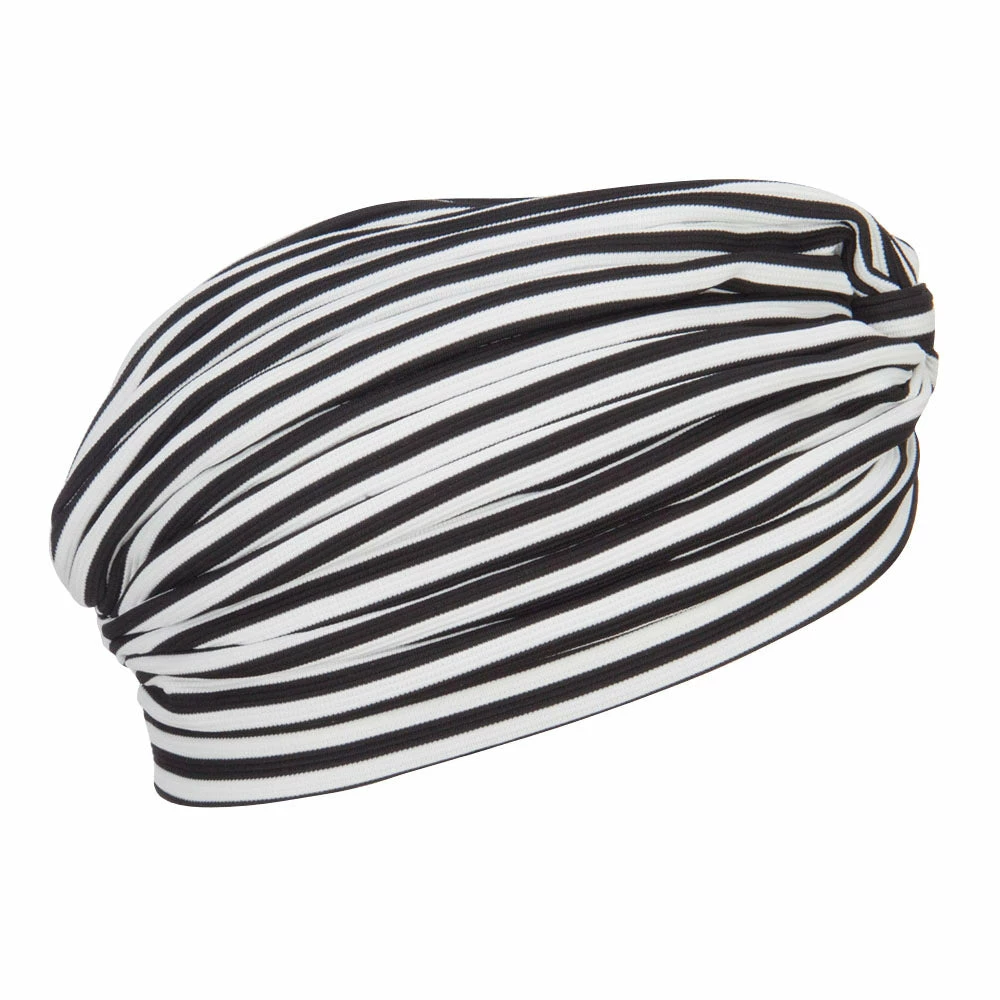 Jeanne Simmons Women's Striped Turban Hat - Image 20
