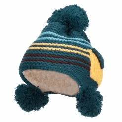 Jeanne Simmons Kid's Striped Pocket Ski Beanie