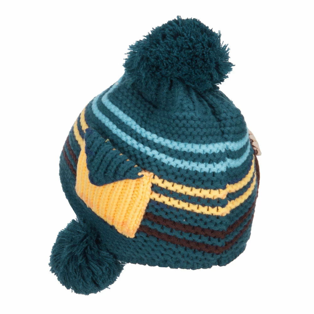 Jeanne Simmons Kid's Striped Pocket Ski Beanie - Image 2