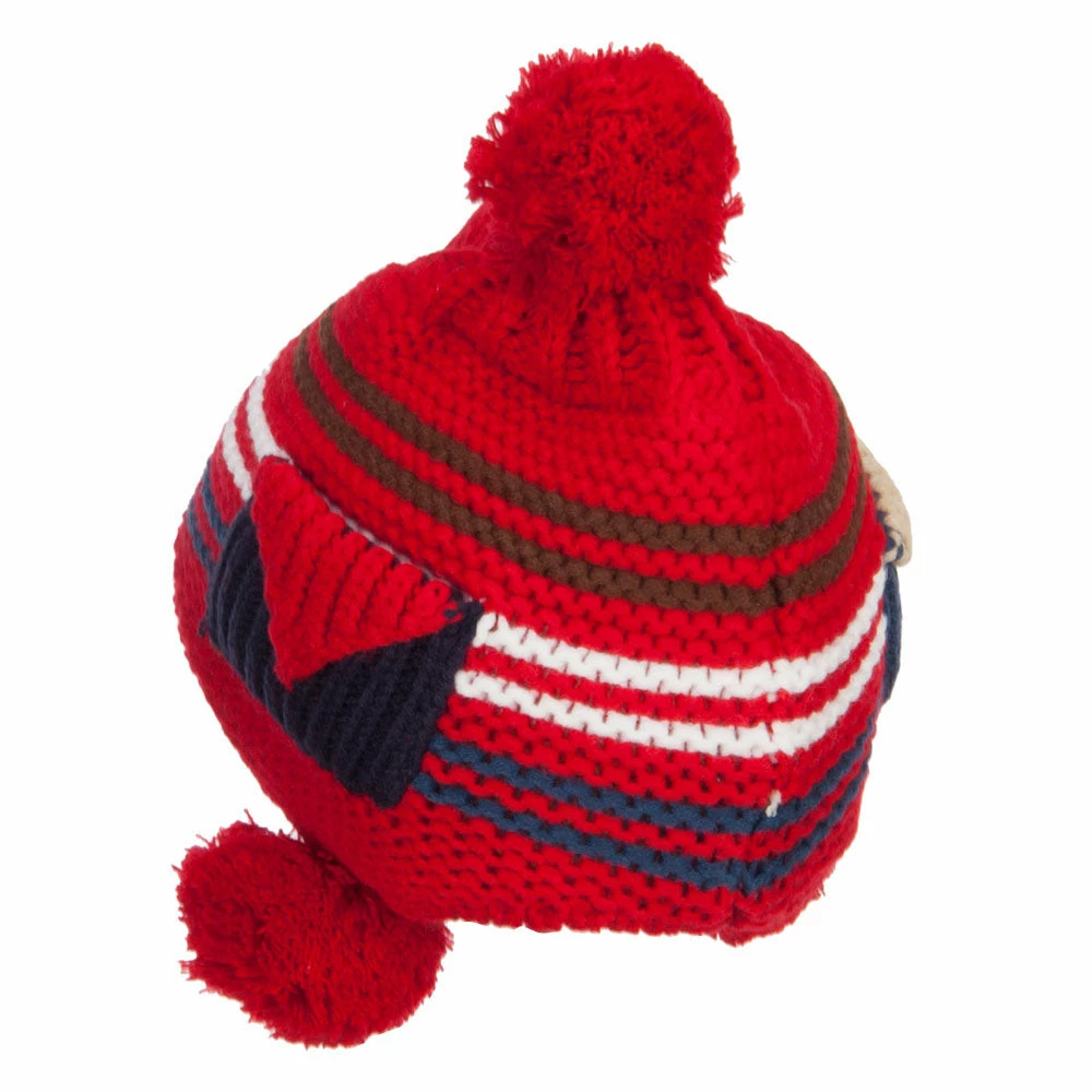 Jeanne Simmons Kid's Striped Pocket Ski Beanie - Image 7