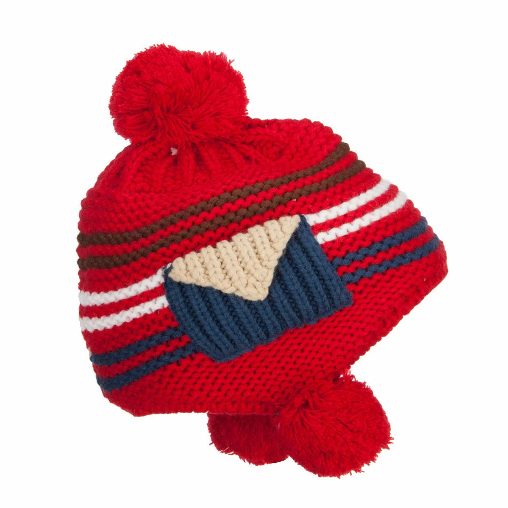 Jeanne Simmons Kid's Striped Pocket Ski Beanie - Image 10