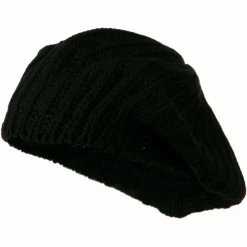 Hatiya Plain Knit Beret