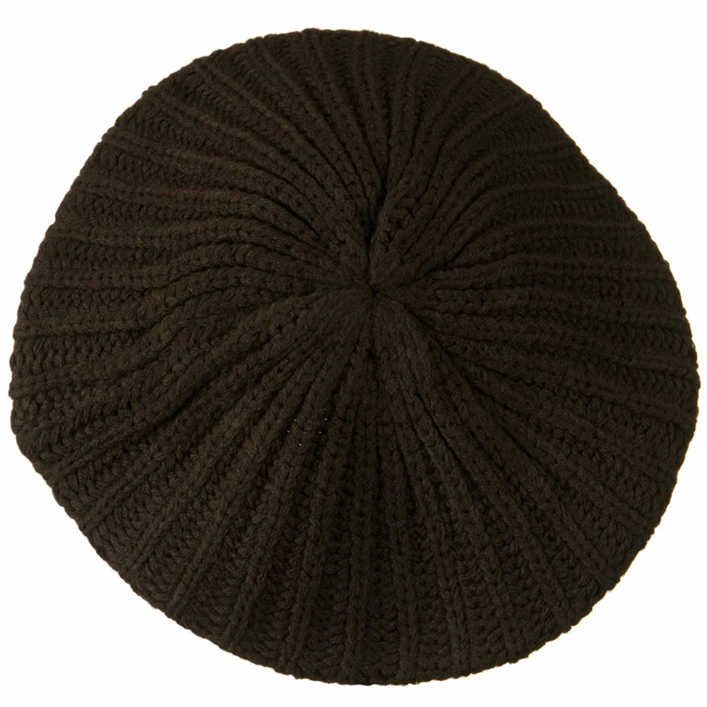 Hatiya Plain Knit Beret - Image 20