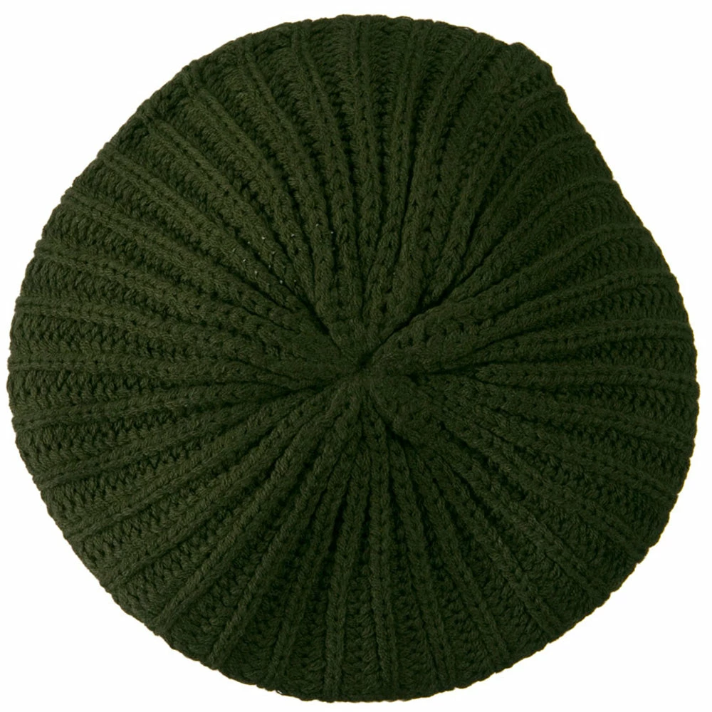 Hatiya Plain Knit Beret - Image 23
