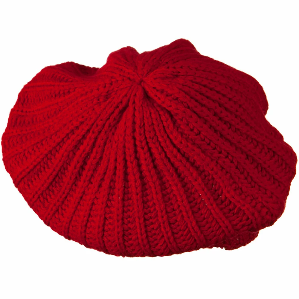 Hatiya Plain Knit Beret - Image 33