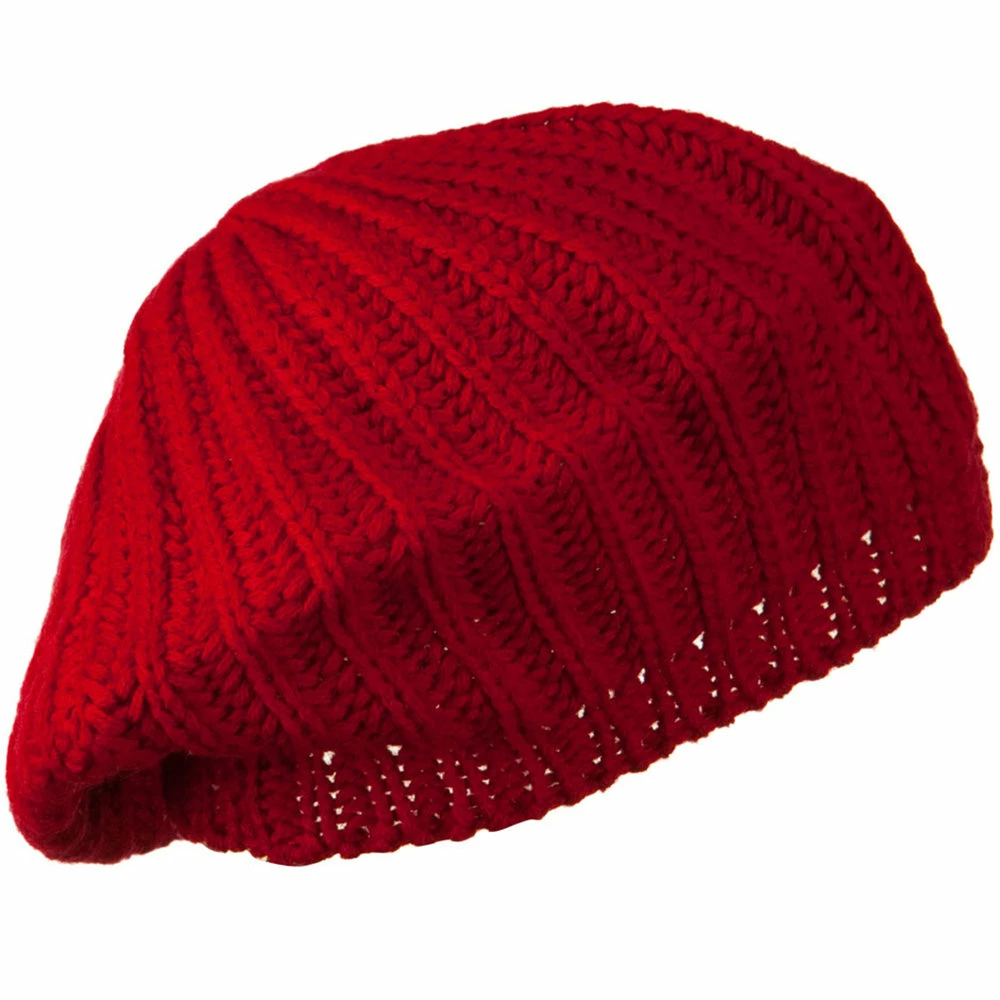 Hatiya Plain Knit Beret - Image 34
