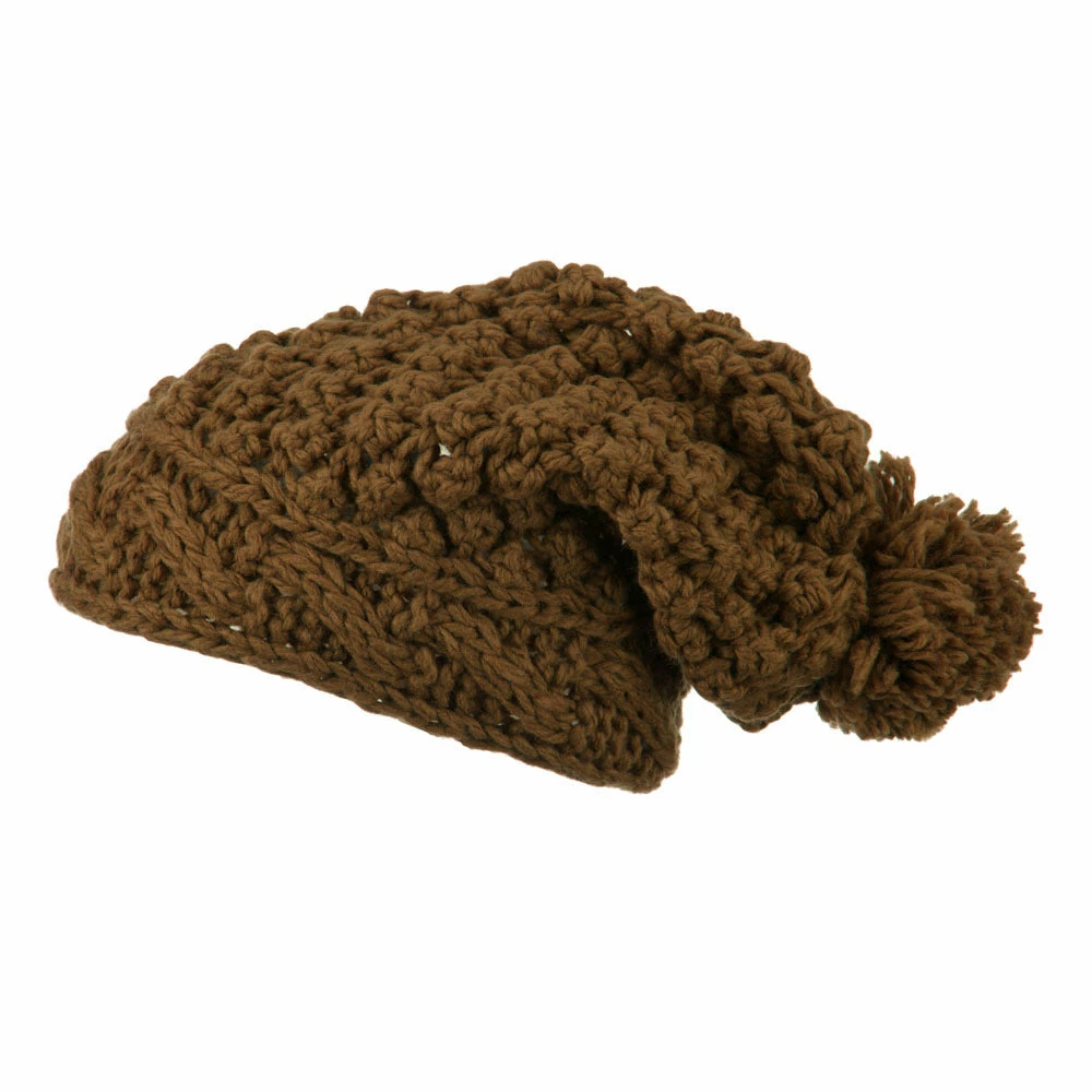 Jeanne Simmons Women's Knit Pom Deep Beanie - Image 10