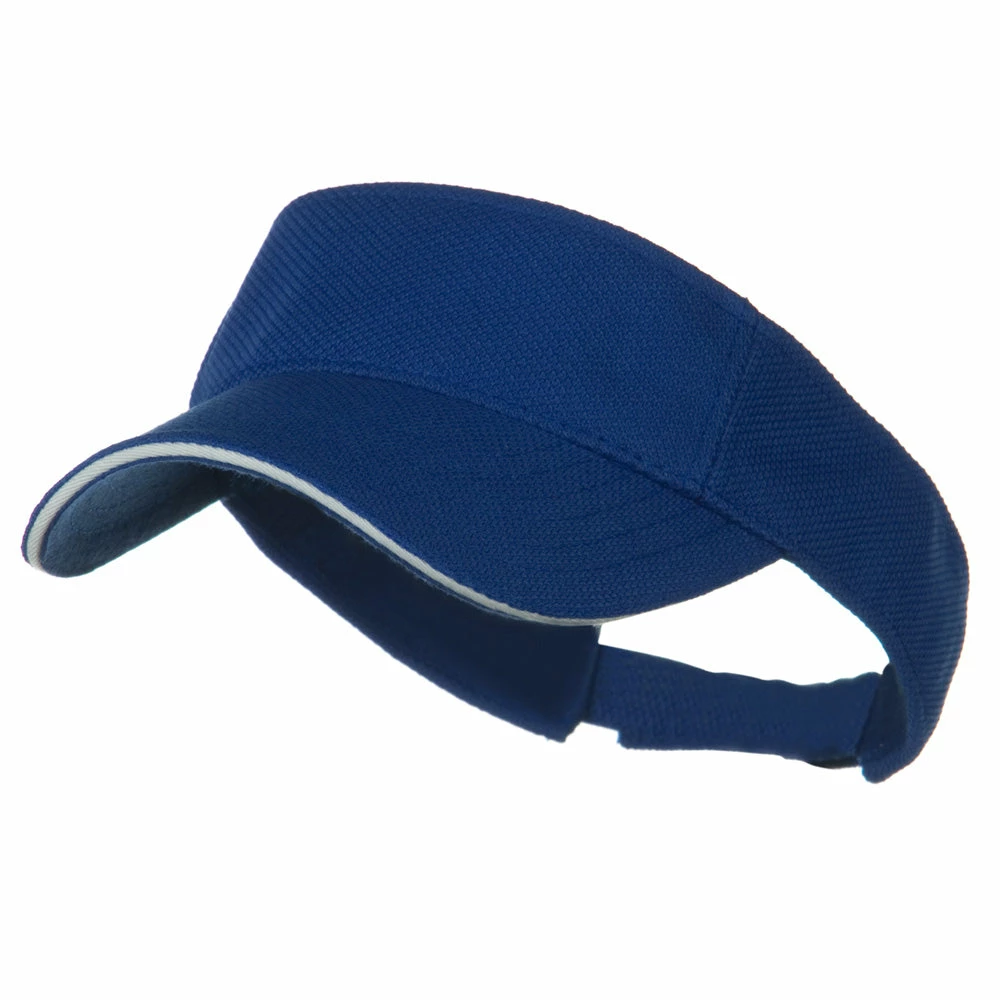 Otto Poly Pique Knit Sandwich Sun Visor - Image 21